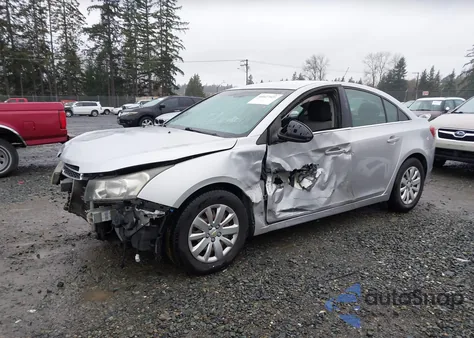 2011 Chevrolet Cruze Ls из США, поврежденный, VIN 1G1PC5SH8B7104714